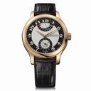 Chopard L.U.C Quattro Mark II Silver and Black Dial Black Leather Men's Watch 161903-5001