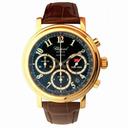 Chopard Mille Miglia 18kt Yellow Gold Brown Chronograph Men's Watch 16/1250