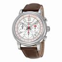 Chopard Mille Miglia Chronograph White Dial Brown Leather Men's Watch 168511-3036