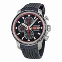 Chopard Mille Miglia GTS Chrono Black Dial Black Rubber Racing Tires Men's Watch 168571-3001