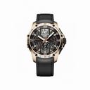 Chopard Superfast Chrono Black Dial 18kt Rose Gold Black Rubber Men's Watch 161284-5001