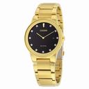 Citizen Axiom Black Dial Gold-tone Diamond Men's Watch AU1062-56G