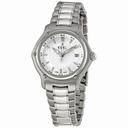 Ebel 1911 Silver Dial Stainless Steel Ladies Watch 9087221/6365P