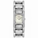 Ebel Beluga Manchette Mother Of Pearl Dial Stainless Steel Ladies Quartz Watch 9057A28-981050