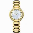 Ebel Beluga Mother of Pearl Diamond Dial 18kt Yellow Gold Ladies Watch 1215874