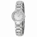 Ebel New Beluga Mini White Dial Stainless Steel Bracelet Ladies Watch 1215870