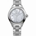 Ebel Onde Mother of Pearl and Silver Dial Steel Ladies Watch 1216136