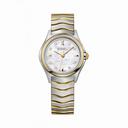 Ebel Wave Mother of Pearl Diamond Dial Two Tone Ladies Watch 1216197