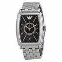 Emporio Armani Black Dial Stainless Steel Men's Watch AR0919