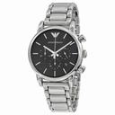 Emporio Armani  Chronograph Black Dial Stainless Steel Men's Watch AR1853