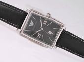 Emporio Armani Classic Ladies AR0414 Quartz 31x49mm Black Dial Watch