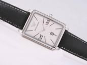 Emporio Armani Classic Ladies AR0414 White Dial Quartz Rectangle Watch
