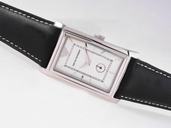 Emporio Armani Classic Ladies AR0477 Black Dial 22x45mm Black Ostrich Leather Strap Watch