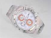 Emporio Armani Classic Mens AR5897 White Dial Stainless Steel Case Watch