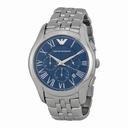 Emporio Armani Classic Navy Blue Dial Stainless Steel Men's Watch AR1787