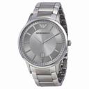 Emporio Armani Classic Silver Dial Stainless Steel Men's Men's Watch 2478