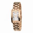 Emporio Armani Classic White Dial Rose Gold-tone Ladies Watch AR0174