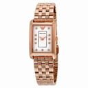 Emporio Armani Classic Whitte Dial Rose Gold-tone Stainless Steel Men's Watch AR1906