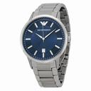 Emporio Armani Renato Blue Dial Stainless Steel