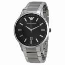 Emporio Armani Sportivo Black Dial Stainless Steel Men's Watch AR2457