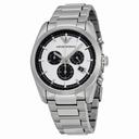 Emporio Armani Sportivo Chronograph Silver and Black Dial Stainless Steel Men's Watch AR6007
