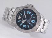 Emporio Armani Sports Divers AR0630 Mens Stainless Steel Bezel Watch