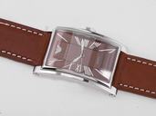 Emporio Armani Super Slim AR2060 Mens 33x55mm Stainless Steel Case Watch