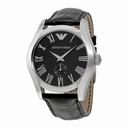 Emporio Men's Armani Watch with Black Leather Bracelet AR0643