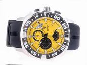 Ferrari Panerai Ferrari Granturismo FER00011 Quartz Chronograph Yellow Dial 42mm Watch