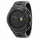 Ferrari Race Day Black Dial Chronograph Black Ion-plated Stainless Steel Men's Watch 830087