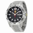 Ferrari Scuderia Black Dial Stainless Steel Men's Watch 830094