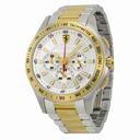 Ferrari Scuderia Chronograph Silver Dial Two-tone Men's Watch 830051