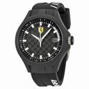 Ferrari Scuderia Pit Crew Black Dial Black Silicone Men's Watch 830125