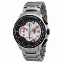 Ferrari Scuderia Race Day Chronograph Black and White Dial Stainless Steel Men's Watch 830085