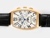 Franck Muller Cintree Curvex Chronograph 9880-CCQP 36x49mm Midsize Automatic Watch