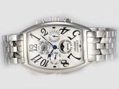 Franck Muller Cintree Curvex Chronograph 9880-CCQP Automatic 36x49mm Watch