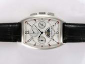 Franck Muller Cintree Curvex Chronograph 9880-CCQP Manual Winding 36x49mm Midsize Watch