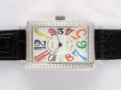 Franck Muller Cintree Curvex Crazy Hours 5850 CH D CD CODR Womens Quartz Rectangle Watch