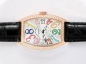 Franck Muller Cintree Curvex Crazy Hours 7880 TT CH D CODR Rectangle Automatic Womens Watch