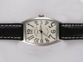 Franck Muller Cintree Curvex Crazy Hours 8880 CH 31x43mm Automatic White Dial Watch