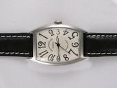 Franck Muller Cintree Curvex Crazy Hours 8880 CH Automatic White Dial Stainless Steel Bezel Watch