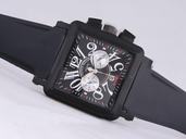 Franck Muller Conquistador Line 10000-CC-L 44x44mm Midsize PVD Case Watch