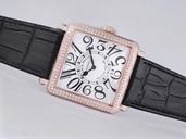 Franck Muller Conquistador Line 10000-CC-SC-D-KING Womens 42x42mm Rose Gold Case Watch