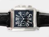Franck Muller King Conquistador 10000-CC 41x41mm Midsize Stainless Steel Case Watch