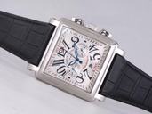 Franck Muller King Conquistador 10000-CC Automatic White Dial Square Watch