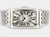 Franck Muller Long Island 1000-SC Stainless Steel Case Stainless Steel Bezel White Dial Watch