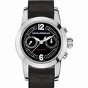 Girard Perragaux Collection Lady 18kt White Gold Black Leather Ladies Watch 80450.0.53.6056