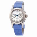 Girard Perregaux Collection Lady Diamond 18kt White Gold Brown Leather Ladies Watch 80450.0.53.11M7