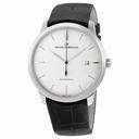Girard Perregaux 1966 Automatic Silver Dial Black Leather Men's Watch 49525-53-131-BK6A