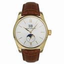 Girard Perregaux Classic Elegance 18kt Yellow Gold Brown Leather Men's Watch 49530-0-51-1121